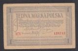 A711 Poland Polonia 1 marka 1919