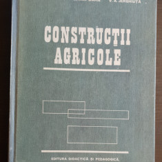 Construcții agricole - D. Marusciac, Maria Darie, V. A. Jerghiuță