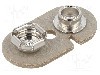 Conector 6F22, pentru 6F22, 6LR61, Numar de baterii 1, KEYSTONE - 967 foto