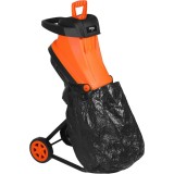 Tocator electric cu sac pentru crengi, 3500 W, capacitate colectiva 45 litri, diametru taiere 45mm, Kraft