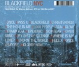 NYC - Blackfield Live In New York City (CD+DVD) | Blackfield, Kscope