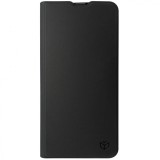 Husa tip carte cu stand Techsuit Magnet Skin neagra pentru Honor 200
