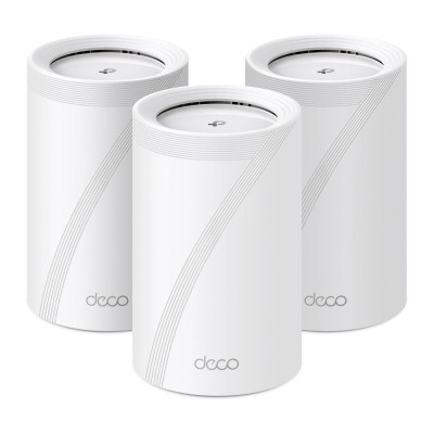 MESH TP-LINK, wireless, Wi-Fi 7 BE9300 Tri-Band, pt int, 9214 Mbps, port LAN, 4 porturi 2.5 Gbps WAN/LAN,2.4 GHz|5 GHz|6 Ghz,antena int x 8, standard foto