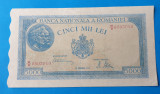 Bancnota 5000 Lei - Decembrie 1945 - circulata in stare buna