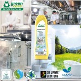 Pasta ecologica de curatare, CREAM Lemon, 500ml, pentru murdaria dificila de pe suprafete ceramice, emailate sau inox, din bucatarie sau toalete,