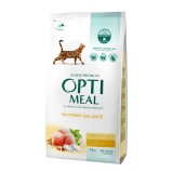 Optimeal Hrana uscata pisici adulte - cu Gaina, 1,5kg