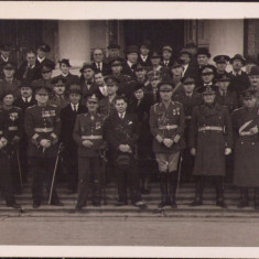 HST P1519 Poză general și ofițeri Liceul Militar Regele Ferdinand I Chișinău