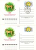 URSS 1978 Fauna, Feline, Necirculata, Printata