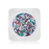 Conchilii zdrobite neregulate - mix de culori, nr 12, INGINAILS