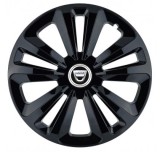 Cumpara ieftin Set 4 Capace Roti Autohelix MSA&reg;, potrivite jantelor de R15, pentru Dacia, model terra negru