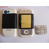 Carcasa Nokia 5300 Alb / Negru cu Tastatura