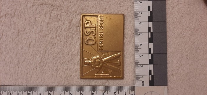 Placheta OSP, anii 1950