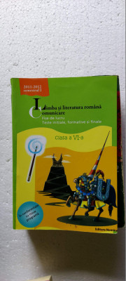 LIMBA SI LITERATURA ROMANA COMUNICARE CLASA A VI A SEMESTRUL I foto