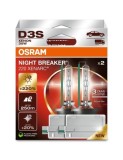 Set 2 Becuri xenon D3S Osram Xenarc 42V Night Breaker Laser +220%
