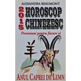 Horoscop chinezesc 2015: Anul caprei de lemn - 2015 - Alexandra Beaumont (V392)