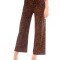 L679-99 Pantaloni evazati, model animal print