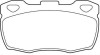 Placute frana Land Rover Defender Cabrio (Ld), Defender Station Wagon (Ld), Defender Pick-Up (Ld), Defender Platou / Sasiu (Ld) SRLine parte montare