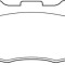 Placute frana Land Rover Defender Cabrio (Ld), Defender Station Wagon (Ld), Defender Pick-Up (Ld), Defender Platou / Sasiu (Ld) SRLine parte montare