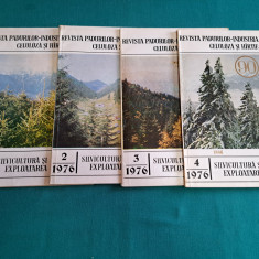 LOT 4 REVISTA PĂDURILOR / NR.1-4, *1976 *