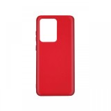 Husa Samsung Galaxy S20 Ultra Lemontti Silicon Silky Rosu
