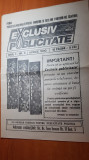 Ziarul exclusiv publicitate aprilie 1990-ziar independent de reclame si anunturi