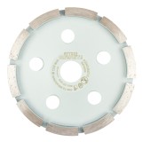 Disc de slefuire diamantat Graphite 125 x 22,2 mm, 1 segment, uscat