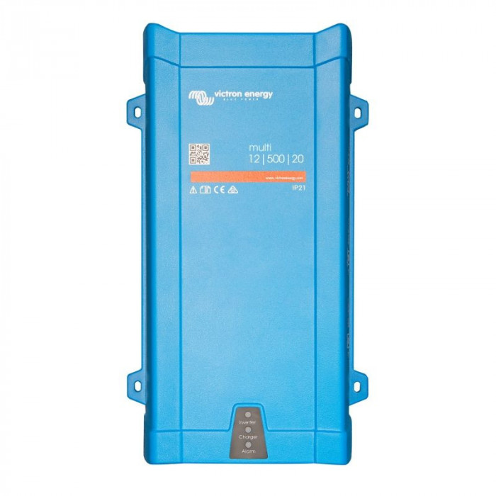 Invertor de baterie monofazat Victron MultiPlus PMP121500000, 12-500 VA, 430 W, &icirc;ncarcator SafetyGuard Surveillance