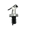Dop picurator Dodaco, plastic si cauciuc, argintiu negru, 8x3.5 cm
