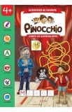 Pinocchio. Carte cu autocolante