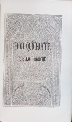 Don Quichotte de la Manche par Miguel De Cervantes Saavedra, 2 vol. - Paris, 1836 foto