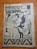 biblioteca copiilor si a tinerimii 28 septembrie 1918-jocuri,povesti,i.slavici