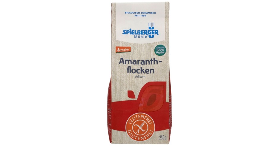 Fulgi de Amarant Integral Spielberger 1kg, Bio/Eco, Certificare Demeter ...