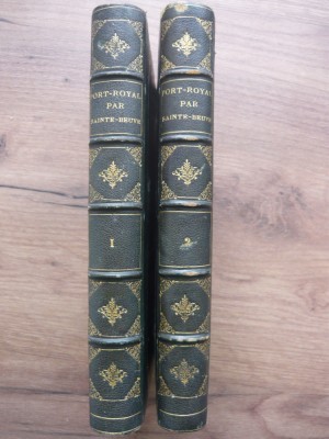 SAINTE-BEUVE - PORT-ROYAL - 2 volume ( prima editie, 1840, 1842) foto