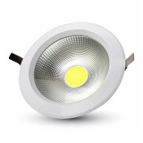 Spot LED incorporat, 30 W, lumina alb neutru, 3600 lm, alb, General