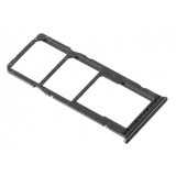 Suport SIM - Card Samsung Galaxy A10 A105, Dual SIM, Negru