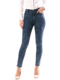 L668-4 Pantaloni din denim cu talie medie