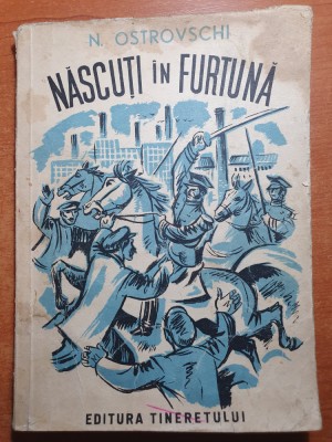 carte pentru copii - nascuti in furtuna - editura tineretului - din aprilie 1949 foto