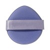 Burete de machiaj triunghi flippy, reutilizabili, utilizare umeda sau uscata, 5.5 x 5.5 x 0.9 cm, powder puff, mov