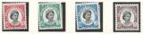 Bahamas 1959 Mi 179/82 MNH - 100 de ani de timbre, Nestampilat