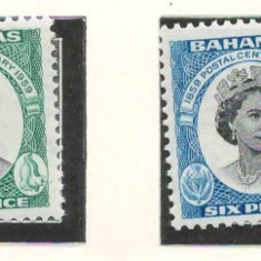 Bahamas 1959 Mi 179/82 MNH - 100 de ani de timbre