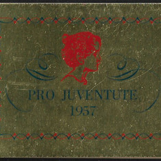 Elvetia 1957 - Pro Juventute, carnet filatelic