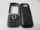 Cumpara ieftin Carcasa pentru Nokia C2-01 neagra - Noua, Completa si de Inalta Calitate
