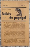 Bilete de papagal// Director T. Arghezi, no. 12, vol. I