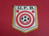 Fanion fotbal - Federatia de Fotbal din AUSTRIA (fara snurul de agatat)