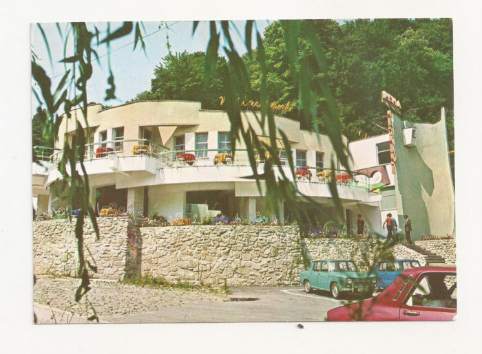 CB1 - Carte Postala- Caciulata, Restaurantul Perla Oltului, necirculata 1986