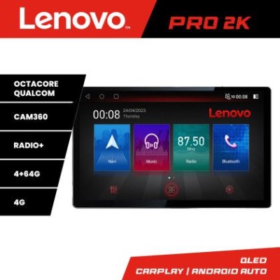 Navigatie Cadillac CTS 2003-2007 Lenovo PRO 4+64 13 inch 2K android 4G DSP gps internet 8Core CarStore Technology foto