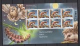 Elvetia 2016- FAUNA NOCTURNA - Nominal 8,00 Franci.- MNH