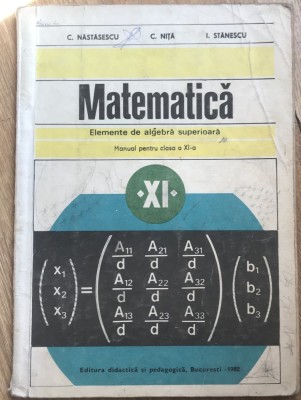 MNL6 Matematica - Clasa a-11-a foto