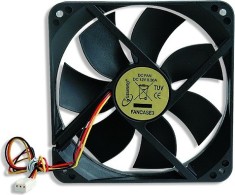 VENTILATOR GEMBIRD PC, 120x120x25 mm, &amp;quot;FANCASE3&amp;quot; (timbru verde 0.18 lei) foto