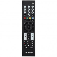 Telecomanda TV inlocuitoare pentru televizoarele Grundig, neagra, Thomson